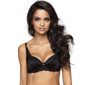 Бюстгальтер балконет пуш-ап MAT JUSTINA M-0172-11 черный, Цвет: черный, Размеры: 70C