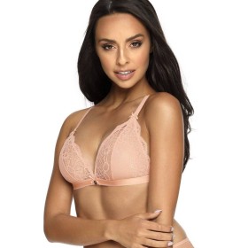 Мягкий бюстгальтер триангул без косточек MAT MILO M-3210-0 пудровый, Цвет: пудровый, Размеры: 75C