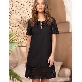 Туника хлопковая Mia-Amore ROCHELLE 1615 черный, Цвет: черный, Размеры: S/M