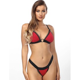 Соблазнительный комплект Anais CHRISTINE, Цвет: красный, Размеры: L/XL