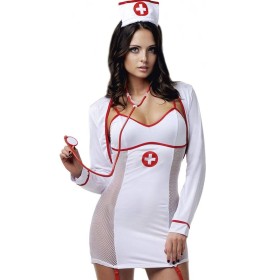 Ролевой костюм медсестры Le Frivole 02796 DOCTOR, Цвет: белый, Размеры: M/L