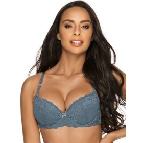 Бюстгальтер балконет пуш-ап MAT ASTI M-3200-11 серый, Цвет: серый, Размеры: 70E