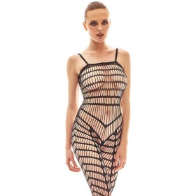 Боди-комбинезон сетка Anais ORICA BLACK, Цвет: черный, Размеры: L/XL