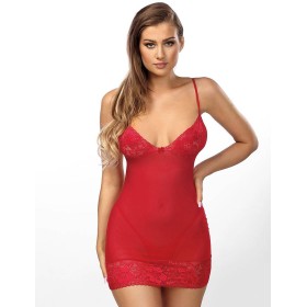 Красная сорочка на тонких бретелях Anais VANESSA, Цвет: красный, Размеры: S/M