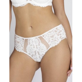 Кружевные трусы бразилиана Subtille BELLA braz молочный, Цвет: молочный, Размеры: S