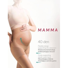 Колготки для беременных Gabriella 109 MAMMA 40 den, Цвет: телесный, Размеры: 2