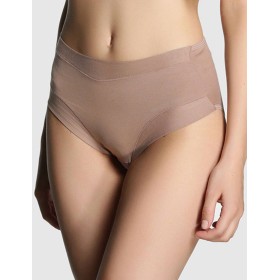 Набор хлопковых трусов слипов (2шт) Janira PACK-2 SLIP ESENCIAL 1031637 nilo, Цвет: nilo (коричневый), Размеры: L