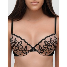 Бюстгальтер пуш-ап гель Rosa Selvatica PARADIS RE 752 черный, Цвет: черный, Размеры: 85B