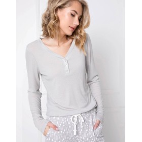 Пижамный комплект с брюками Aruelle ARIANNE, Цвет: светло-серый, Размеры: XS