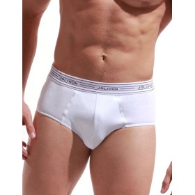 Трусы слипы мужские хлопок Jolidon N282BL white, Цвет: white (белый), Размеры: 4XL