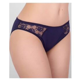 Трусы слипы низкие Lina A 4850 темно-синий, Цвет: темно-синий, Размеры: M