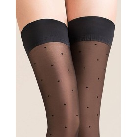 Чулки Gabriella 629 PUNTINA чёрный, Цвет: чёрный, Размеры: 1/2