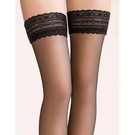 Чулки Gabriella 199 CALZE 8 den чёрный, Цвет: чёрный, Размеры: 1/2