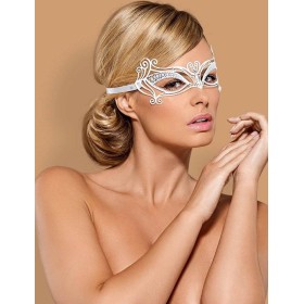 Ажурная маска Obsessive A703, Цвет: белый, Размеры: UN