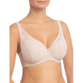 Бюстгальтер с поролоном Nikol Djumon 142 11 серебристый пион, Цвет: серебристый пион, Размеры: 75B