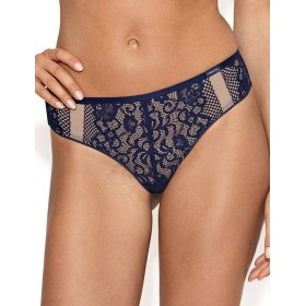 Трусы бразилиана Nipplex EUNIKA BRAZYLIANY, Цвет: темно-синий, Размеры: L
