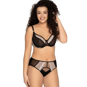 Трусы бразилиана Ava ROCK'N'ROLL 1968 braz, Цвет: черный, Размеры: S