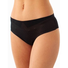 Трусы бразилиана миди Coquette Revue SMOKING 57003-02, Цвет: черный, Размеры: XS