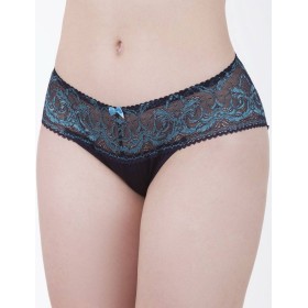 Трусы слипы биколор Simona M 045/98 кварц-лазурит, Цвет: кварц-лазурит, Размеры: L