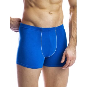 Мужские трусы боксеры UNICONF BB02 голубой, Цвет: голубой, Размеры: M