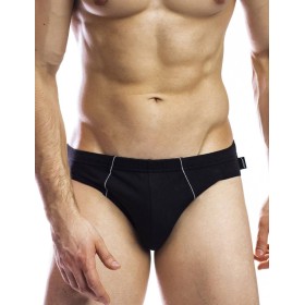 Мужские трусы слипы UNICONF PB41 / XPB41 черный, Цвет: черный, Размеры: 2XL