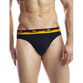 Мужские трусы слипы UNICONF PB53 черный, Цвет: черный, Размеры: M