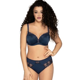 Трусы бразилиана Ava FREESIA 1924 braz темно-синий, Цвет: темно-синий, Размеры: L