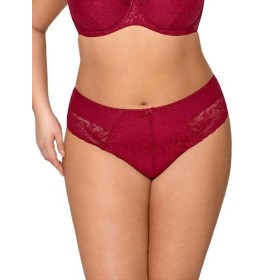 Трусы бразилиана Ava MANCHE 1130 braz вишня, Цвет: вишня, Размеры: M