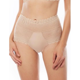 Высокие кружевные слипы UNICONF NM10 бежевый, Цвет: бежевый, Размеры: M