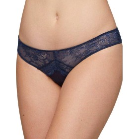 Кружевные трусы слипы Ysabel Mora 19262 MINI темно-синий, Цвет: темно-синий, Размеры: S