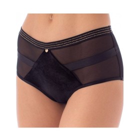 Трусы слипы миди Coquette Revue MARILYN 65107-06, Цвет: черный, Размеры: S