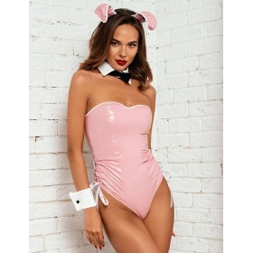 Ролевой костюм зайки Devil & Angel 7102, Цвет: розовый, Размеры: L