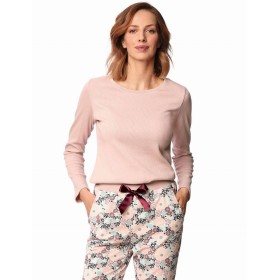 Пижама хлопковая Nipplex ZOE PAJAMAS, Цвет: пудра, Размеры: L