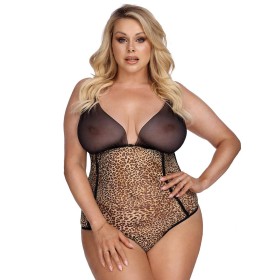Соблазнительное боди Gorgeous MARCIANA BODY, Цвет: леопард, Размеры: XL/2XL