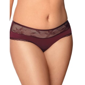 Трусы шорты Nipplex ZAFIRA SZORTY, Цвет: бургундское вино, Размеры: M