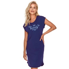 Сорочка из вискозы Taro 2690 DASZA темно-синий, Цвет: темно-синий, Размеры: S