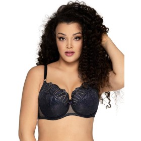 Бюстгальтер балконет Ava GLAM ROCK 1952 U, Цвет: черный, Размеры: 100B