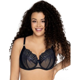 Бюстгальтер мягкий с подкроем Ava GLAM ROCK 1951 M, Цвет: черный, Размеры: 80F