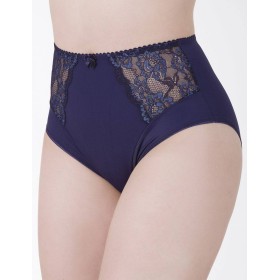 Высокие трусы слипы Elli 621 темно-синий, Цвет: темно-синий, Размеры: L