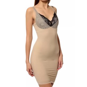 Платье корректирующее с ластовицей Ysabel Mora 19628 SHAPING DRESS-UP телесный, Цвет: телесный, Размеры: M