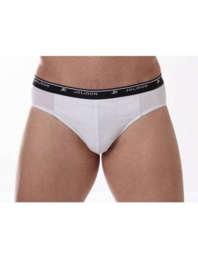 Трусы слипы мужские Jolidon N273BL white, Цвет: white (белый), Размеры: L, изображение 2