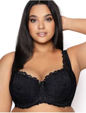 Бюстгальтер балконет тюльпан MAT CARMELA 053-22 черный, Цвет: черный, Размеры: 70A, изображение 3