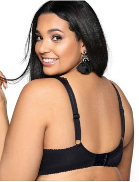 Бюстгальтер балконет тюльпан MAT CARMELA 053-22 черный, Цвет: черный, Размеры: 70A, изображение 4