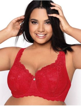 Бюстгальтер балконет тюльпан MAT CARMELA 053-22 красный, Цвет: красный, Размеры: 70I, изображение 2