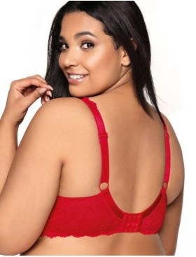 Бюстгальтер балконет тюльпан MAT CARMELA 053-22 красный, Цвет: красный, Размеры: 70I, изображение 3
