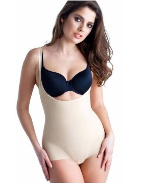 Торсет-боди антицеллюлитный Orhideja 909-000 серебристый пион, Цвет: серебристый пион, Размеры: S