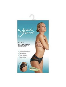 Трусы корректирующие с сеткой Ysabel Mora 19610 SHAPING черный, Цвет: черный, Размеры: L, изображение 3