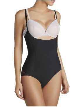 Торсет-боди с сеткой Ysabel Mora 19621 SHAPING черный, Цвет: черный, Размеры: L