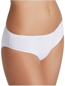 Хлопковые трусы слипы миди Ysabel Mora 19641 белый, Цвет: белый, Размеры: S