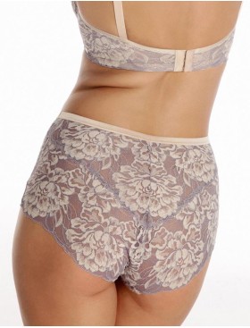 Высокие трусы слипы Alles VULCANO classic, Цвет: сиреневый, Размеры: M, изображение 4